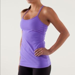 LULULEMON Purple Power Y Tank